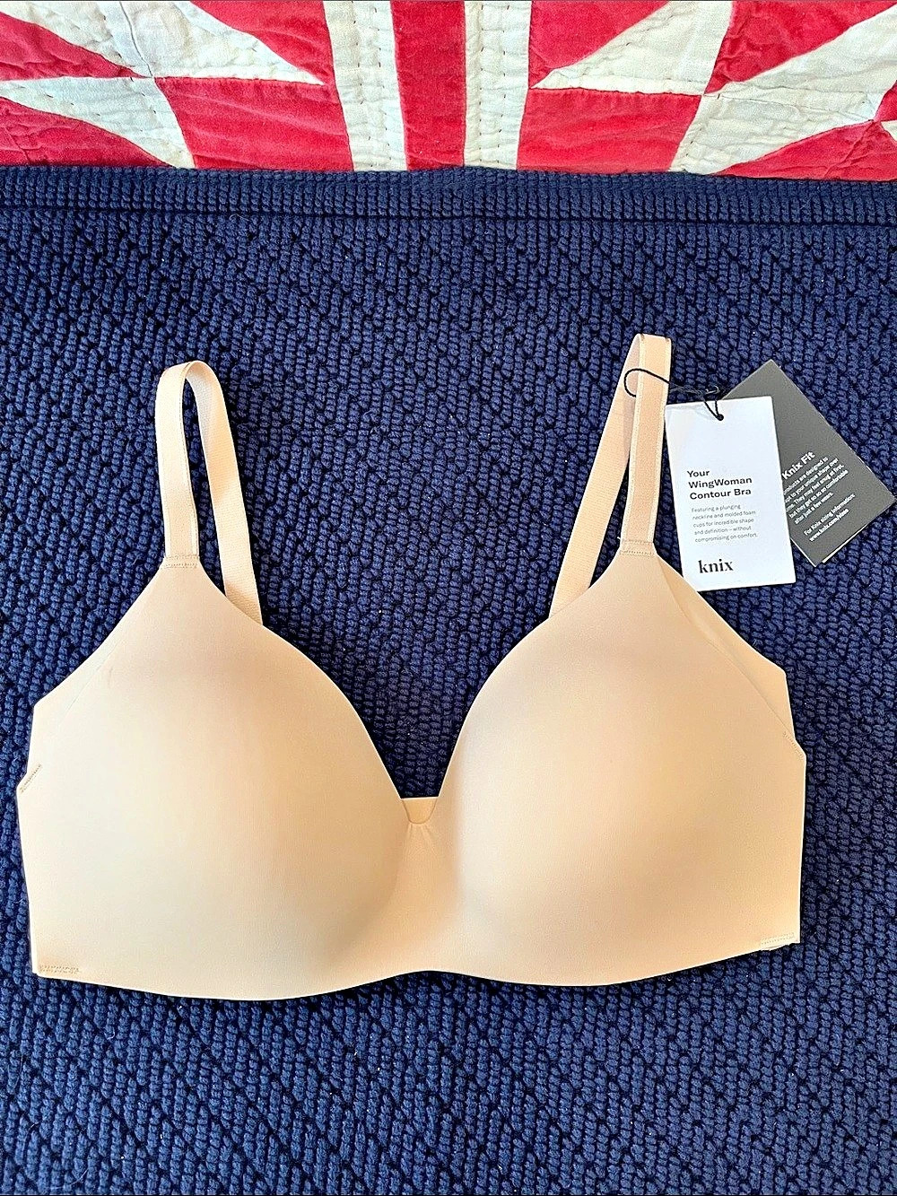 knix WingWoman Contour Bra Contour Bra in Beige NWT